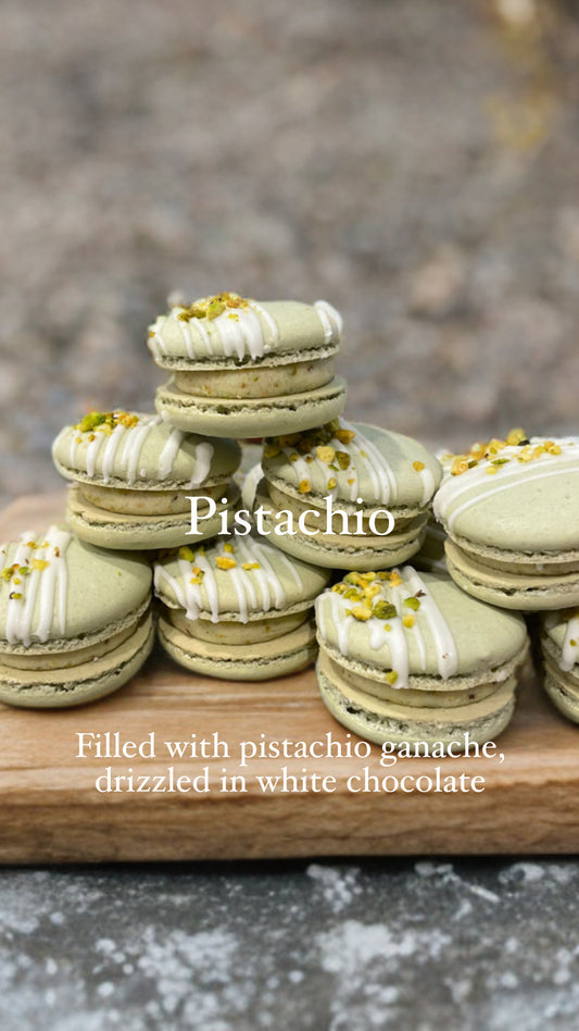 Pistachio Macarons